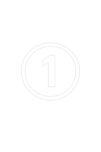 bold number 1 in circle
